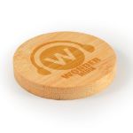 Picture of Discus Bamboo Bottle Opener Coaster