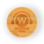 Picture of Discus Bamboo Bottle Opener Coaster